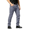 thumbnail image 2 of Men's Cargo Pants Tactical Work Pants Water Resistant Stretch Utility Trousers for Hiking Outdoor with 6 Pockets, 2 of 8