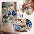 thumbnail image 5 of YuanGuangQ Christmas Acrylic Star Ornaments, 2D Round Winter Decorative Pendant Flat Tree Hanging, Holiday Party Decor for Christmas Tree Home Mantel Shelf Gift Decoration., 5 of 6