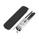 thumbnail image 2 of 304 Stainless Steel Flatware Set Portable Paint Chopsticks Spoon Fork Straw Set for OutdoorBlack Silver (Black Storage Box), 2 of 5