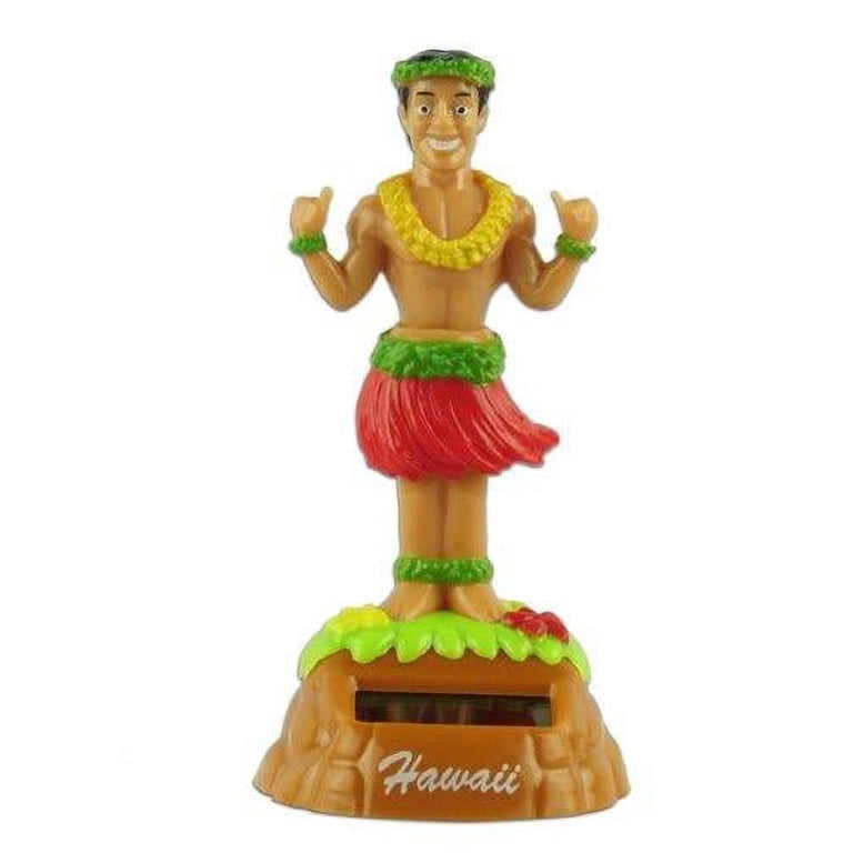 kc hawaii サーファー ココナッツ フィギュア KC Hawaii Shaka Hula Man Solar Dashboard Doll - Walmart.com