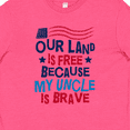 thumbnail image 4 of Inktastic Military Uncle Proud Nephew Freedom Youth T-Shirt, 4 of 5