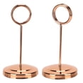 thumbnail image 3 of Zyyini Picture Holder,Table Number Holder,Table Number Holder Stainless Steel Durable Fade Resistant Lightweight Picture Clip for Hotel Restaurant, 3 of 8