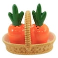 thumbnail image 2 of Tabletop Carrot S/P Shaker Set Dolomite Vegetable Basket A7351, 2 of 3