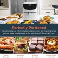 thumbnail image 4 of COSORI Air Fryer Max XL(100 Recipes) Electric Hot Oven Oilless Cooker LED Touch Screen with 13 Cooking Functions,Preheat and Shake Reminder, Nonstick Basket, 5.8 QT, DIGITAL-Creamy White, 4 of 4