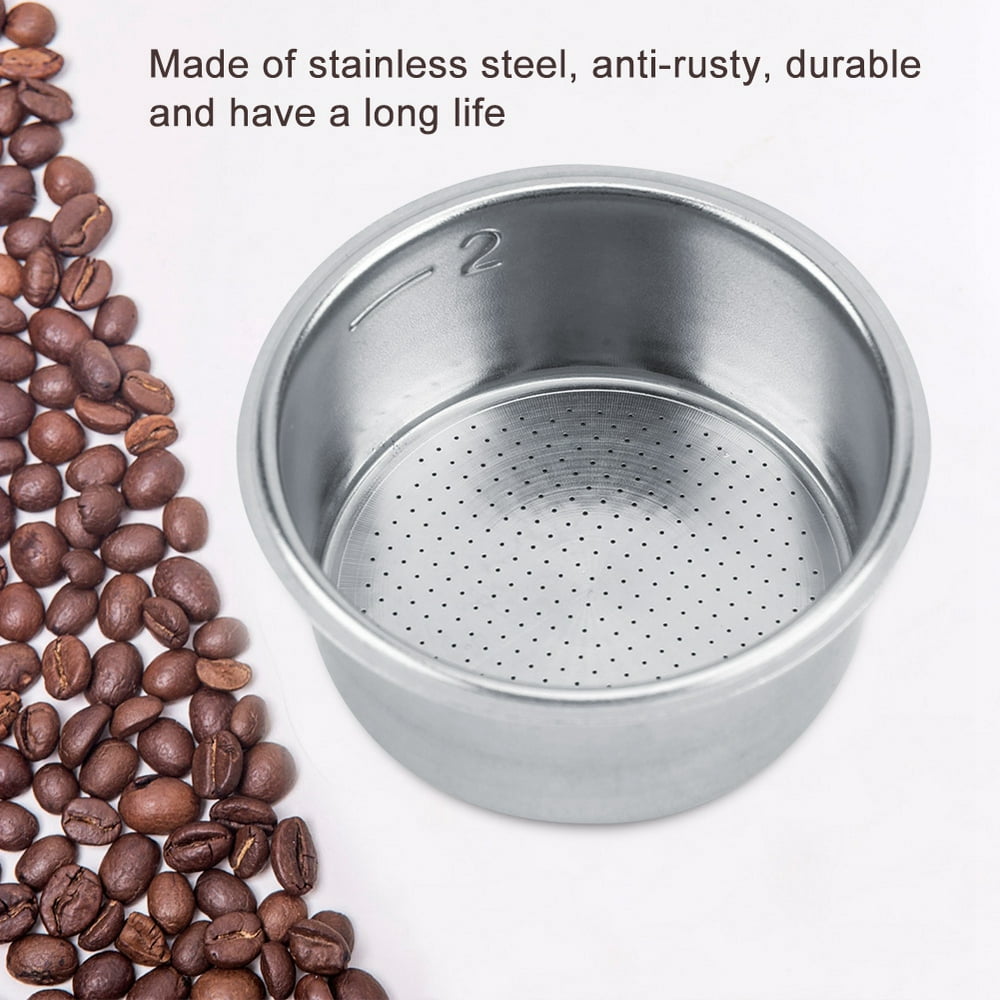 FAGINEY Stainless Steel Coffee Non Pressurized Filter Basket Strainer