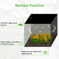 thumbnail image 2 of iPower LGFILMPEBW10 Black and White Panda Film 10 x 10 ft Hydroponics Poly Film Highly Reflective, Waterproof Plastic Sheeting for Grow Tent Greenhouse, 2 of 6