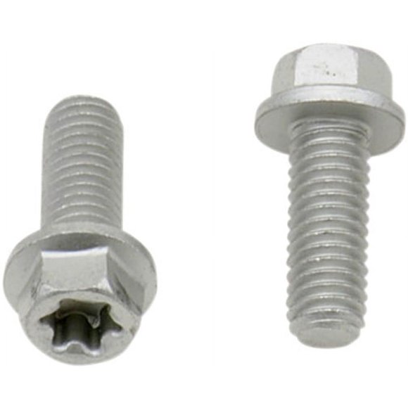 Bolt MC Hardware Euro Style 8mm Torx 11mm Flange Bolts M6 x 1.0 x 16 M6 x 16 Euro Flange Bolt