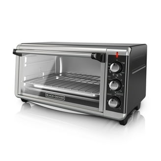Oster® 4-Slice Convection Toaster Oven, Matte Black, Energy