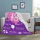 thumbnail image 2 of LHSHID Personalzied Blanket Happy 13th Birthday Decorations for Her Gril Sister Friend 13th Birthday Blanket Happy Birthday Gifts for 13th 50"x60", 2 of 4