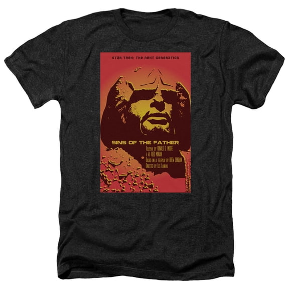 Star Trek - Tng Season 3 Episode 17 - Heather Short Sleeve Shirt - Medium