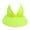 Fluorescent Yellow, variant on Womens Sun Visor Hat Wide Brim Summer UPF 50+ UV Protection Beach Sport Cap