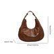 thumbnail image 2 of Bag Women PU Fashion Handuling Showarm Axila Crescent Croscent Crossbody Khaki, 2 of 9