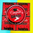 thumbnail image 5 of 24 Guests Graduation Party Plates Napkins Supplies Set Congrats Grad Class of 2025 Disposable Dinnerware Tbeleware Grad Party Decoration Favors, 5 of 6