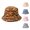 Yellow, variant on Yellow Beach Hiking Summer Wide Brim Cotton UV Protection Wide Brim Packable Beach Bucket Hat One Size