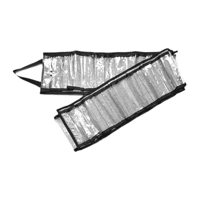 Portarrollos de Vinilo, Bolsa de Almacenamiento de Rollos de Papel, Organizador de Vinilo Colgante de Doble Cara, Organizador de Pared,