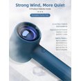thumbnail image 3 of Portable Handheld Fan with Aromatherapy HA1, Personal USB Rechargeable Mini Turbo Fan with 3 Speed Adjustable and Desk Base, Pocket Hand Fan for Women, 3 of 4