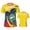 1, variant on Ecuador Flag Men Sports T-shirt Women Tees jersey for Soccer Football Running Bike Tennis Fitness Fans