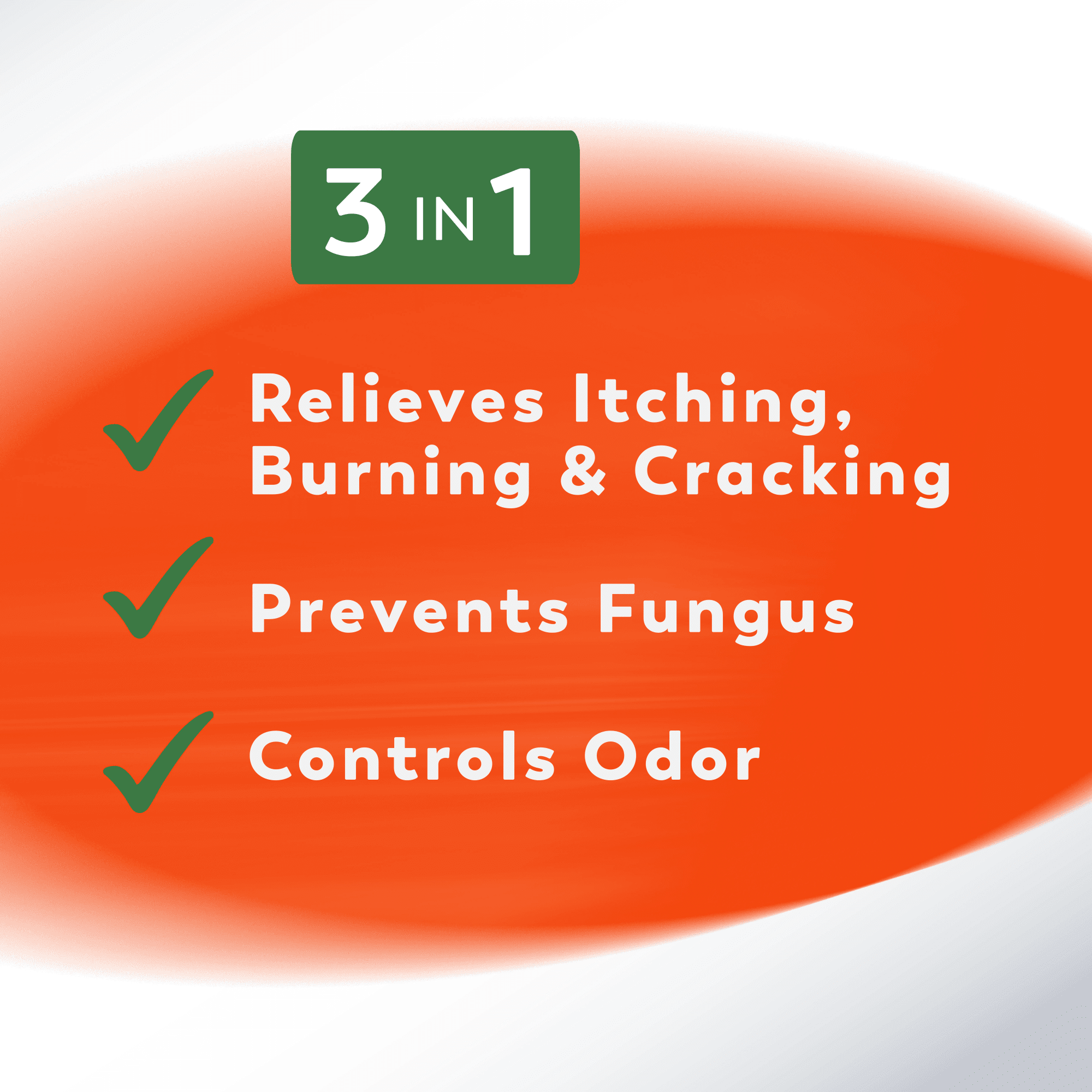 (3 pack) Odor-Eaters Max Relief Athlete's Foot Cream 1.06 oz