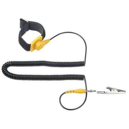 

ESD Wrist Strap Adj 6 ft L Yellow/Black