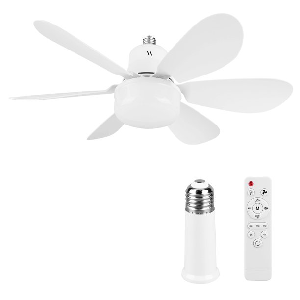Del Ventilador Zócalo Control Remoto Con Techo (cuchillas Redondas 52 Cm)