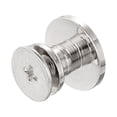 thumbnail image 4 of Unique Bargains Rivets Plats Rivet 20 Pack 10.5x6.5mm Rivets Arrière à Vis, Ton Argent, 4 of 4