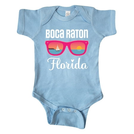 

Inktastic Boca Raton Florida Vacation Gift Baby Girl Bodysuit