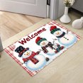 thumbnail image 1 of Festive Christmas Doormat Non Slip Indoor/Outdoor Holiday Rug for Home Decoration Perfect for Adding Festivity To Your Home!, 1 of 4