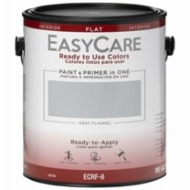 True Value Manufacturing 102164 1 gal Interior Flat Acyrlic Colors Paint & Primer, Gray Flannel