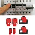 thumbnail image 4 of Circuit Breaker Clamp On Lock, Screw Fixing Circuit Breaker Lockout Heat Resistant 3 Different Size Safe 6PCS  For Industry Automobile, 4 of 8