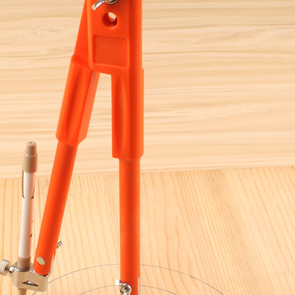 FUEENIRVA Precision Pencil Compasses Orange PP Plastic for Woodworking Tasks 1Pcs 5.9*1.6in