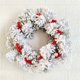 thumbnail image 1 of Decoraciones de Navidad Al Aire Libre, Decoraciones de Vela de Guirnalda para la Corona de Decoración de la Mesa de Navidad para la Puerta, Decoraciones de Navidad Al Aire Libre para el Uso Interior D, 1 of 7