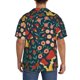 thumbnail image 3 of Fotbe Berries and Flowers Camisa Estampada de Manga Corta para Hombre, Casual de Verano, Estilo Playero, Sin Arrugas-Medium, 3 of 5