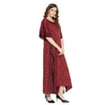 thumbnail image 3 of Gypsie Blu Women Kaftans Dresses Caftan Long Maxi Printed Dress for Ladies Online, 3 of 7