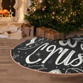 thumbnail image 5 of Fotbe In Pizza We Crust Art Pattern Christmas Tree Skirt, Tree Skirts Plush Christmas Decorations, Christmas Tree Skirts Xmas Decorations Holiday Party Decor-30", 5 of 6