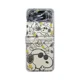 thumbnail image 3 of Bonita funda de teléfono transparente con dibujos animados de Snoopy, Charlie Brown y Peanuts para Samsung Galaxy Z Flip 5, carcasa trasera rígida de PC para Z Flip 3 4, 3 of 5