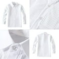 thumbnail image 3 of ETHAN 5 Piece Boys White Suit for Wedding Church Boys Formal Dresses Vest and Tie Set Size 14, 3 of 7