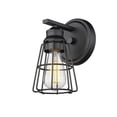 thumbnail image 2 of 3381-MB Millennium Lighting 1 Light Wall Sconce-9.25 Inches Tall and 5.5 Inches Wide-Matte Black Finish, 2 of 7