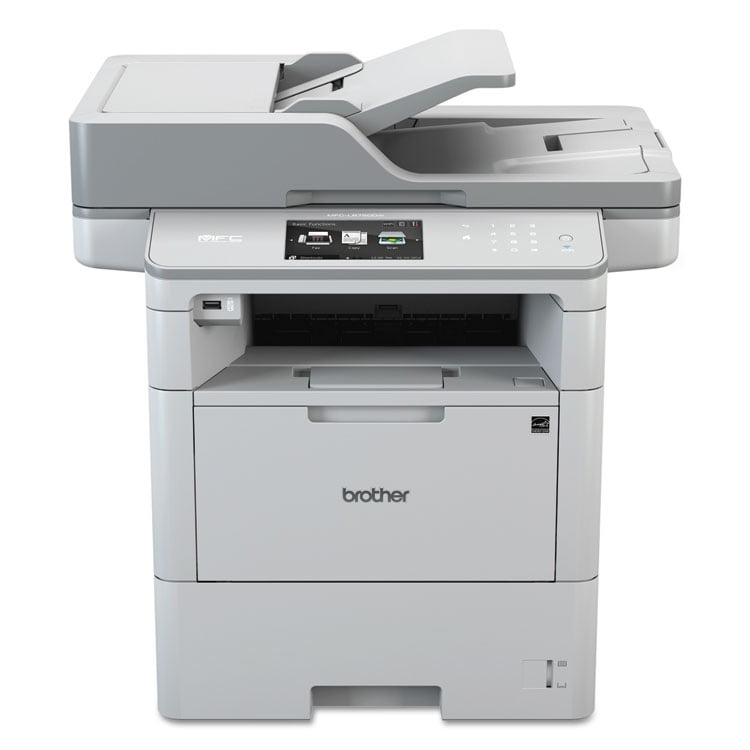 Brother MFC-L6750DW Wireless Monochrome All-in-One Laser Printer, Copy/Fax/Print/Scan -BRTMFCL6750DW