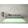 thumbnail image 3 of Ahgly Company Indoor Rectangle Solid Emerald Green Modern Area Rugs, 5' x 7', 3 of 4