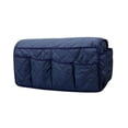 thumbnail image 3 of Organizador de reposabrazos para sofá, sillón, reposabrazos, bolsa de almacenamiento universal para gafas Azul oscuro, 3 of 9