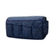 thumbnail image 3 of Organizador de reposabrazos para sofá, sillón reclinable, bolsa de almacenamiento para revistas, control Azul oscuro, 3 of 9