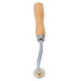 thumbnail image 1 of Roue de Pouce, Roue de Traçage en Bois Incisive Portable pour Papier pour Quilting pour Tissu, 1 of 8