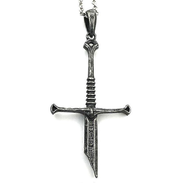 Fashion Broken Sword-necklace Viking-warrior Pendant Fashion Necklaces Punk---Model code 28465
