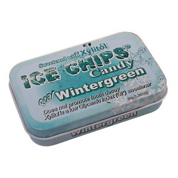 Ice Chips Hard candy, wintergreen flavor