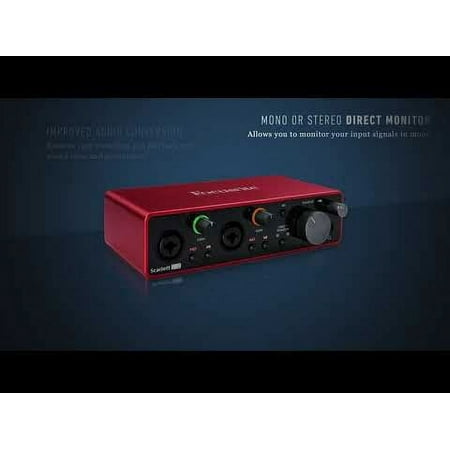 Focusrite Scarlett 2i2 USB Audio Interface 3rd Gen