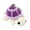 Purple, variant on Bdday Outdoor Patio Decor Cute Turtle Keychain Mini Turtle Woolen Hook Weaving Doll Creatives Doll Keychain Pendant