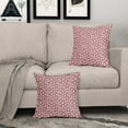 thumbnail image 5 of Ryan; Pink Cream Dots Pillow Covers 18x18 Set of 2 Boho Design Polka Dot Throw Pillows Modern Trendy Print Outdoor Decorative Pillowcase Square Cushion Cases Decor for Sofa Couch Bed, 5 of 7