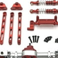 thumbnail image 2 of RCGOFOLLOW Durable Front Rear Portal Axle DIY 1/12 Crawler Kit For 1/12 MN MN82 Crawler Red, 2 of 9