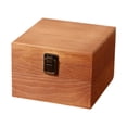 thumbnail image 2 of Caja de regalo de madera, caja de recuerdos, organizador decorativo vintage con cierre frontal y tapa abatible, organizador de obsequios para damas de S. Brown, 2 of 8