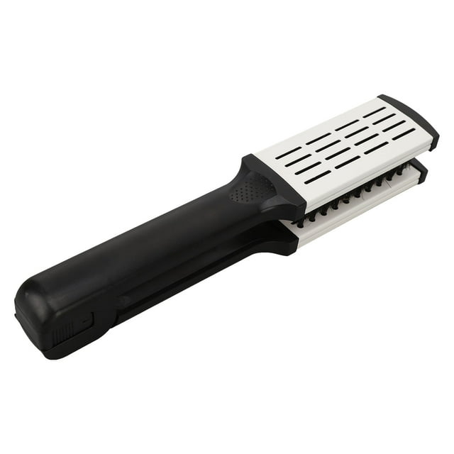 Cepillo de pelo con abrazadera de doble cara, alisador de cabello, cepillo doble, herramienta de peluquería, abrazadera, cepillo para el cabello, alisador, confiable y duradero